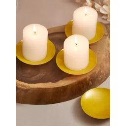 TIED RIBBONS Beige Set of 4 Candle Holder-picture-10