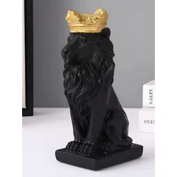 TIED RIBBONS Black & Gold Figurine Showpiece-8 inches-picture-25