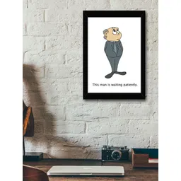 TIED RIBBONS Black & White Graphic Wall Art-picture-36