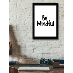 TIED RIBBONS Black & White Inspirational Typographic Wall Art-picture-33