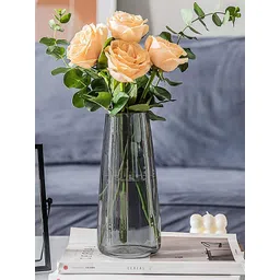 TIED RIBBONS Black Glass Flower Vase-picture-21