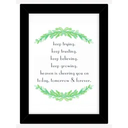 TIED RIBBONS Black Solid Single Wall Photo Frame-picture-15