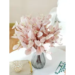 TIED RIBBONS Pink 6 Pieces Eucalyptus Artificial Flower-picture-40