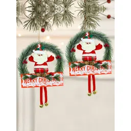 TIED RIBBONS Set Of 2 Merry Christmas Reindeer Wall Door-picture-40