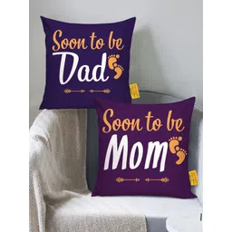 TIED RIBBONS Set of 2 Typography Print Cushion Covers with Filler-picture-23