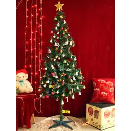 tied ribbons TIED RIBBONSGreen Artificial Christmas Tree 5ft with 101 Ornaments Decor-picture-40