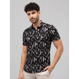 TIGER SNAKE Men Comfort Opaque Printed Casual Shirt-picture-31