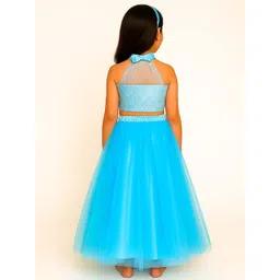 TILISM Girls Embellished Ready to Wear Lehenga & image 2