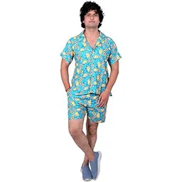 tilism Shirts with Shorts Night Suit Set Printed-picture-43