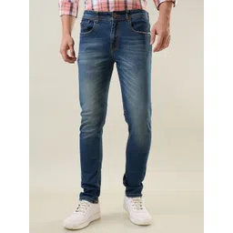 TIM PARIS Hugo Men Original Skinny Fit Mid-Rise Heavy Fade Stretchable Jeans-picture-32