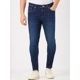 TIM PARIS Men Classic Skinny Fit Mid-Rise Light Fade Stretchable Jeans-picture-22