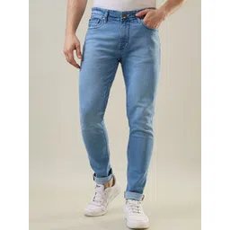 TIM PARIS Men Skinny Fit Low Distress Jeans-picture-33