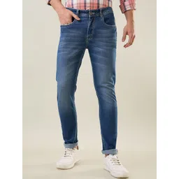 TIM PARIS Men Skinny Fit Mid-Rise Clean Look Cotton Stretchable Jeans image 1