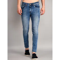 TIM PARIS Men Skinny Fit Mid-Rise Stretchable Jeans-picture-12