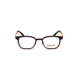 Timberland Black Square Eye Frames for Men-picture-13