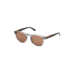 Timberland Brown UV Protection Round Sunglasses For Men-picture-30
