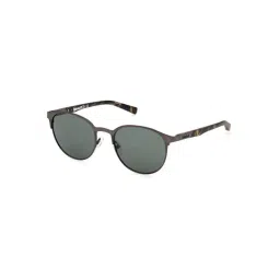 Timberland Green UV Protection Round Sunglasses for Men-picture-32