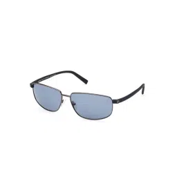 Timberland Grey UV Protection Rectangular Sunglasses for Men-picture-46