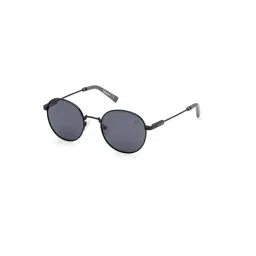 Timberland Grey UV Protection Round Sunglasses for Men-picture-30