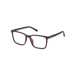 Timberland Maroon Rectangular Eye Frames for Men-picture-11
