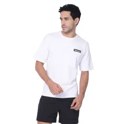 Timberland White Regular Fit Logo Print Crew T-Shirt-picture-45