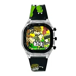 Time Up Kids Printed Dial & Textured Straps Digital Watch NGLOW-BEN1-picture-31