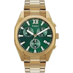 timex Analog Watch for Men Available in Multicolor Dial & Gold Stainless Steel Bracelet Band - Water Resistant Wrist Watches-picture-23