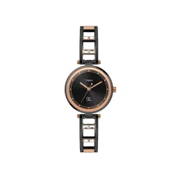 Timex Fria Women Black Round Analog Watch - TWEL15302-picture-36