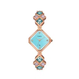 Timex Fria Women Blue Rhombus Analog Watch - TWEL17202-picture-24