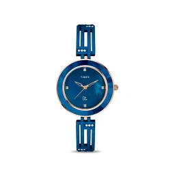 Timex Fria Women Blue Round Analog Watch - TWEL16203 image 1