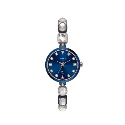 Timex Fria Women Blue Round Analog Watch - TWEL17303-picture-13