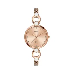 Timex Fria Women Rose Gold Round Analog Watch - TWEL18103-picture-38