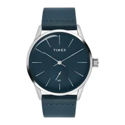 Timex Men Brass Dial & Leather Straps Analogue Watch TWEG25503-picture-11