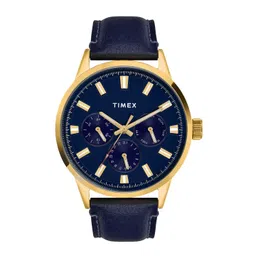 Timex Men Leather Straps Analogue Watch TWEG19928-picture-10