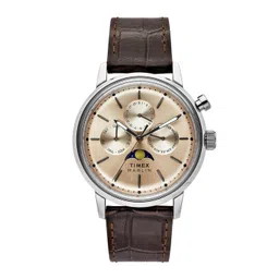 Timex Men Marlin Dial & Leather Straps Analogue Watch TWEG26801 image 1