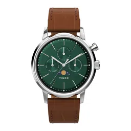 Timex Men Marlin Textured Dial & Leather Straps Analogue Watch TW2W51000UJ-picture-15