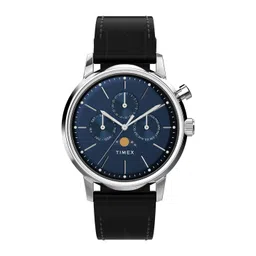 Timex Men Marlin Textured Dial & Leather Straps Analogue Watch TW2W51200UJ-picture-14