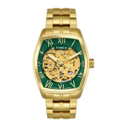 Timex Men Printed Dial & Stainless Steel Straps Analogue Automatic Motion Powered Watch-picture-27