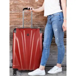 Timus Hard Luggage Hard Sided Medium Trolley Suitcase image 1