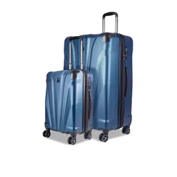Timus Hard Luggage Pack Of 2 Textured Hard Sided Trolley Suitcase-picture-23