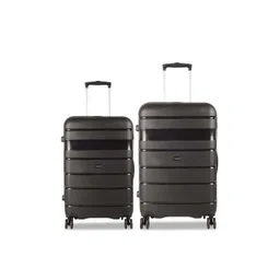 Timus Hard Luggage Set Of 2 Textured Hard-Sided Trolley Bags-picture-33