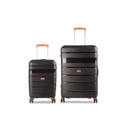 Timus Hard Luggage Set Of 2 Textured Hard-Sided Trolley Bags-picture-34