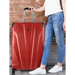 Timus Unisex Hard Luggage Hard Sided Trolley Suitcase-picture-30