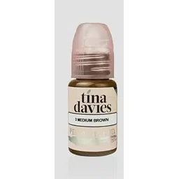 Tina Davies Permablend Microblading Pigment, 4 Dark Brown, Neutral-Warm Undertone-picture-26