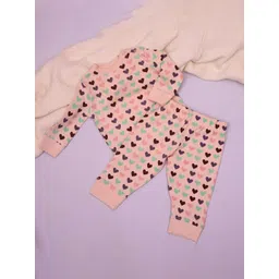 Tinihuggs Kids Conversational Printed Top & Joggers Clothing Set-picture-14