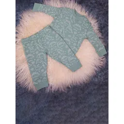 Tinihuggs Kids Printed Pure Cotton T-shirt & Joggers Clothing Set-picture-35