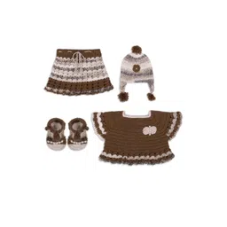 Tintin Brown Wool Jumper Dress-picture-21