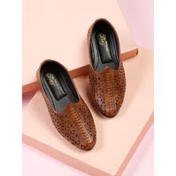 Tiny Bugs Boys Textured Laser Cuts Comfort Insole Mojaris-picture-41