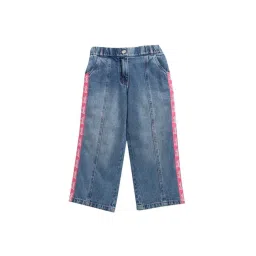 Tiny Girl Girls Light Blue Cotton Denim Pants-picture-36