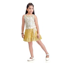 Tiny Girl Girls Printed Top With Skirt-picture-30